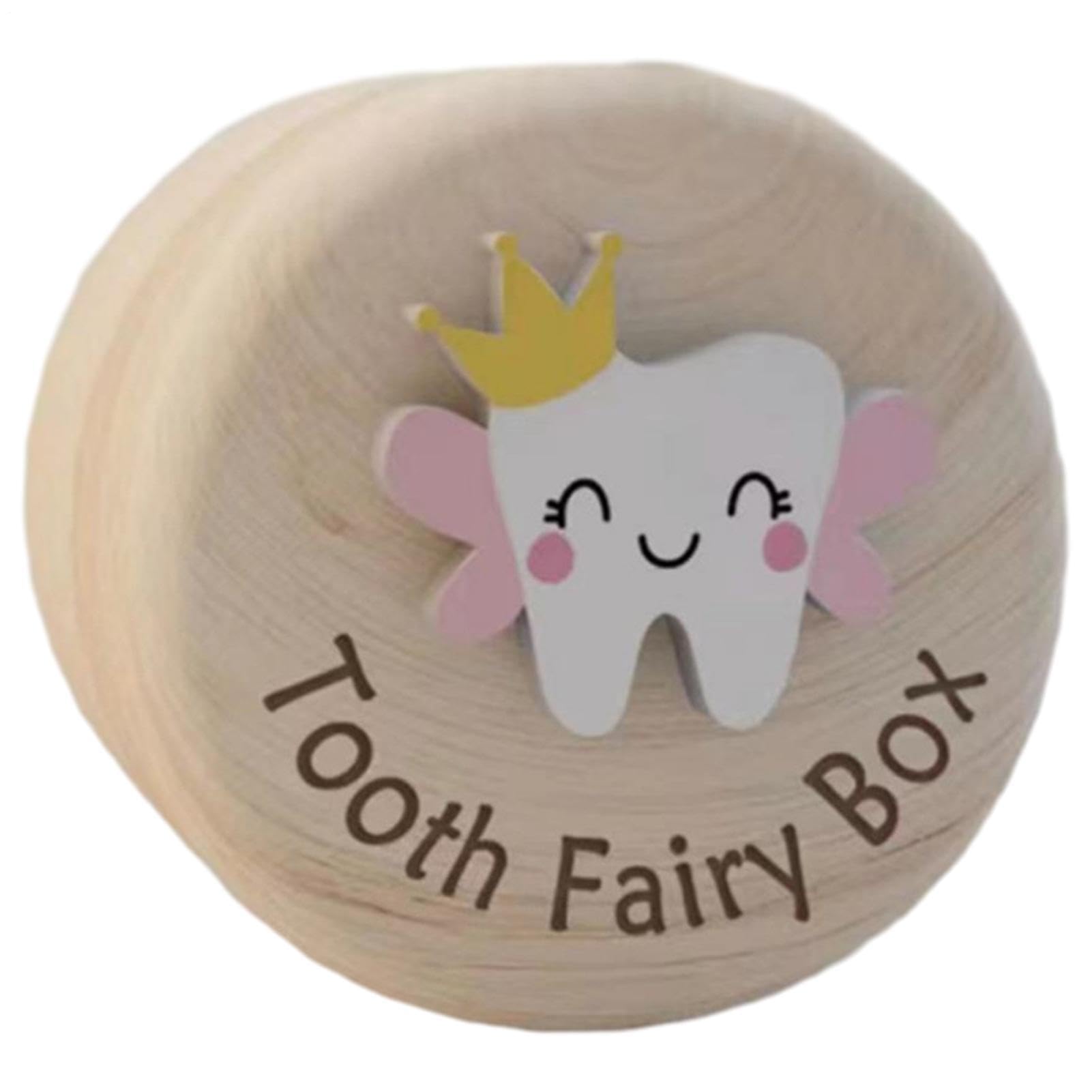 Boîte de rangement pour souvenirs de fée des dents