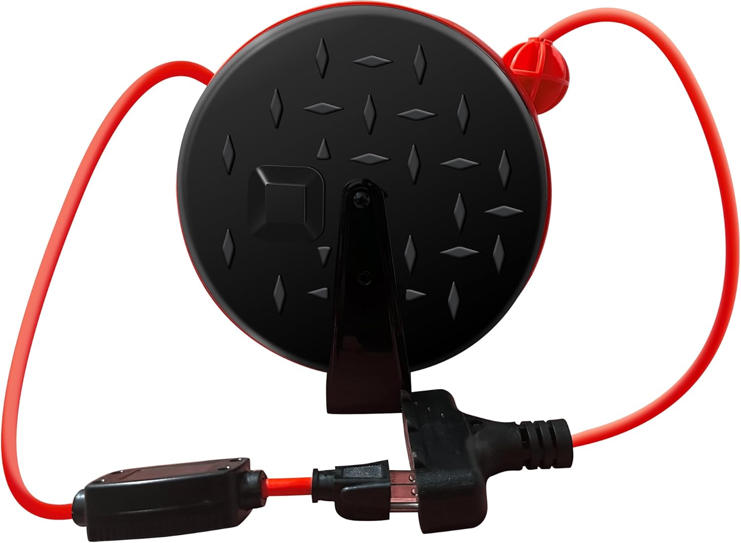 YOJOE 30 Ft Retractable Extension Cord Reel, 16/3 SJTW