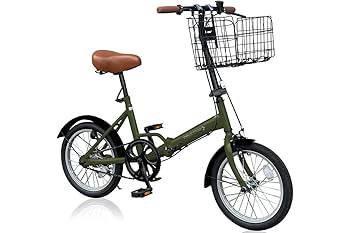 折りたたみ自転車　16インチ　ノーパンクタイヤ　ミニベロ　本体のみ Amazon | AIJYU CYCLE 折りたたみ自転車 16インチ ノーパンク