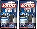 Price comparison product image 2 x Loctite Instant Super Glue Adhesive Easy Brush On Spreading Applicator 5g