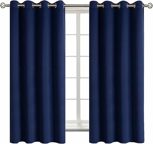 Cortinas BGment opacas, con ojales, 2 paneles