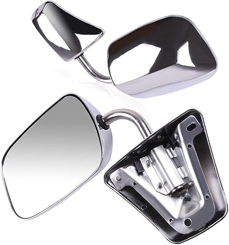 ECCPP Juego de pares para Chevy/Chevy GMC Jimmy Suburban C10 20 30/C/K1500 2500 3500/C15 25 35 manuales de montaje inoxidable plegables cromados disponible en Yaxa Colombia