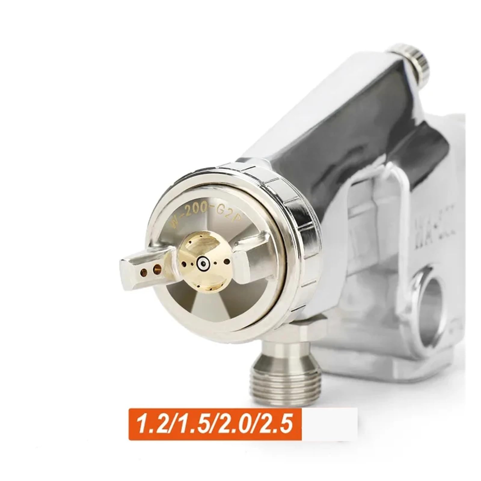 Automatyczny pistolet do malowania natryskowego, narzędzie pneumatyczne WA-200 (WA200), rozmiar dyszy 1,2/1,5/2,0/2,5 mm(202P)