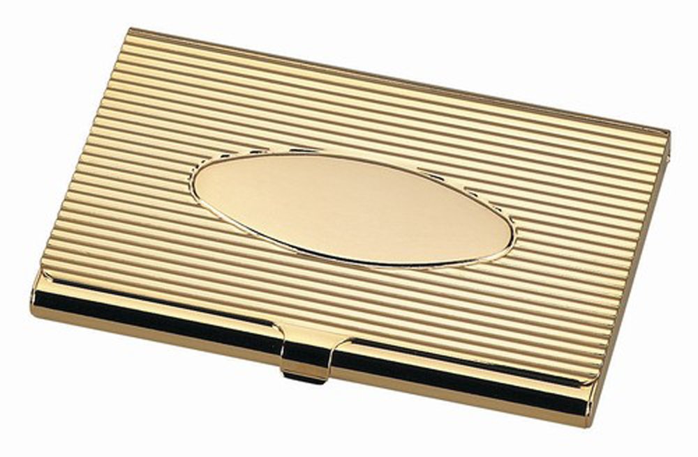 High Quality Metal Business Card Holder – Stainless Steel Business Card Organizer for Men and Women – Stylish Business Credit & ID Card Holder