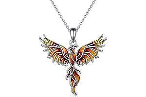 Phoenix Pendant Necklace: A Radiant Symbol of Rebirth for Women
