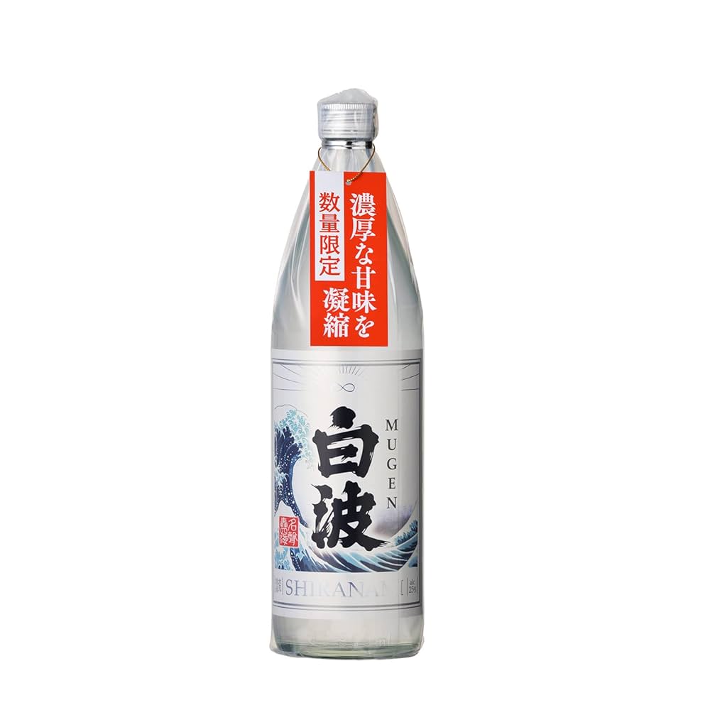 Amazon.co.jp: 薩摩酒造 MUGEN白波 [ 焼酎 芋焼酎 25度 日本