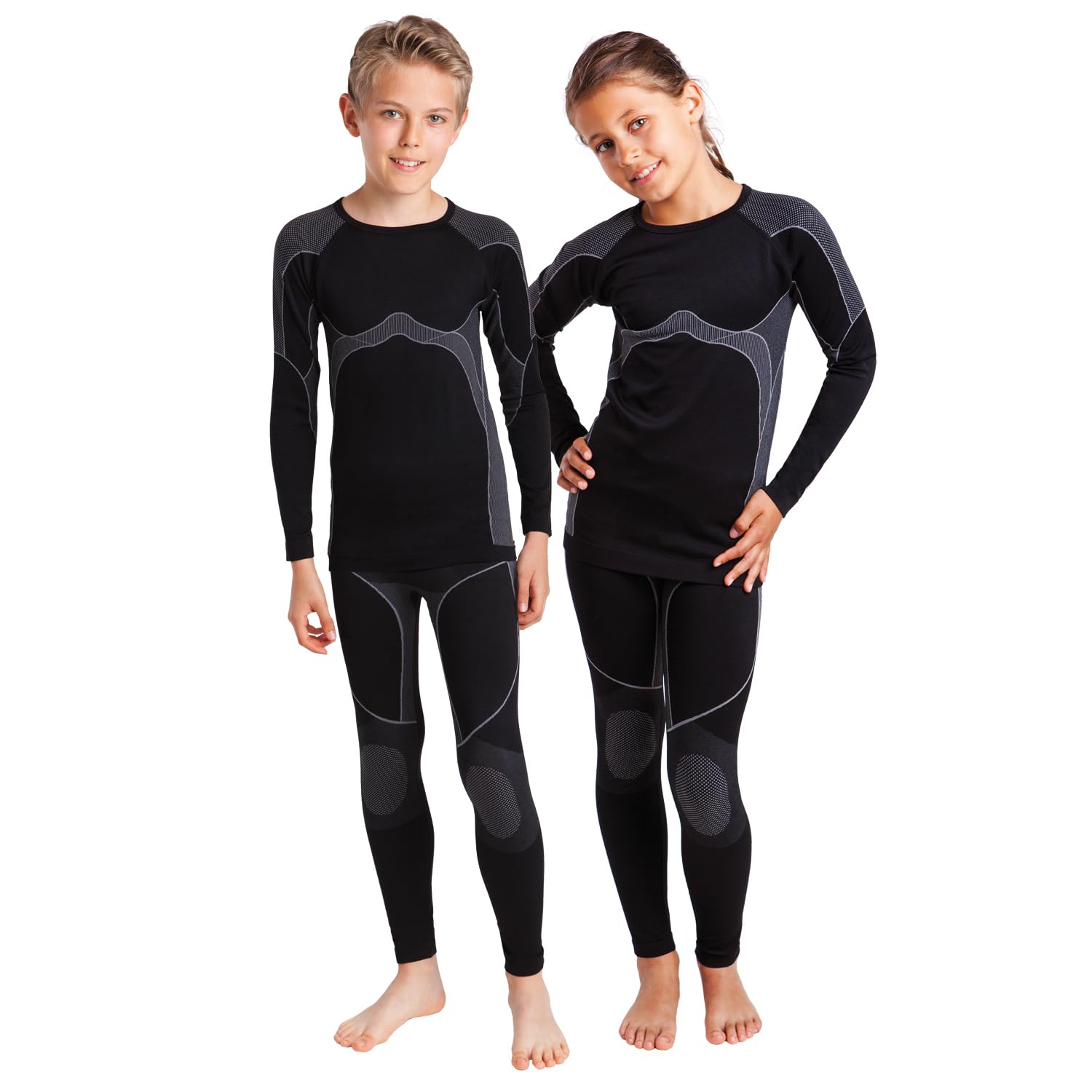 Gomati Kinder Thermo Hose Seamless Funktionswäsche schnelltrocknend