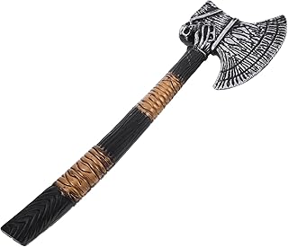 LIFKOME de Halloween con Forma de Calavera Juguete de Plástico Real de Imitación para Disfraz Medieval Color