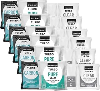 6X Still Spirits Turbo Pure Pack Turbo Yeast Turbo Carbon Clear Home Brew