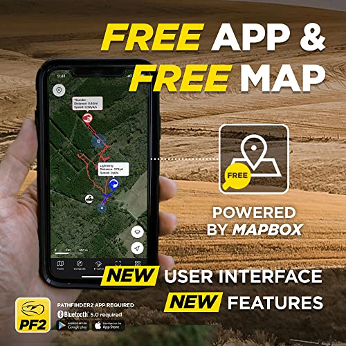 Image of Dogtra Pathfinder 2 Mini - 4 Mile GPS Tracker Dog Hunting Training Collar with Remote, Rechargeable E-Fence Training Collar for Small Medium Large Sport Hunting Dogs, Electric Collar for Professionals