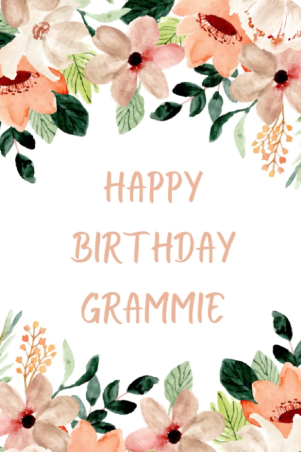 Grammie Gift Happy Birthday Journal Notebook 6x9