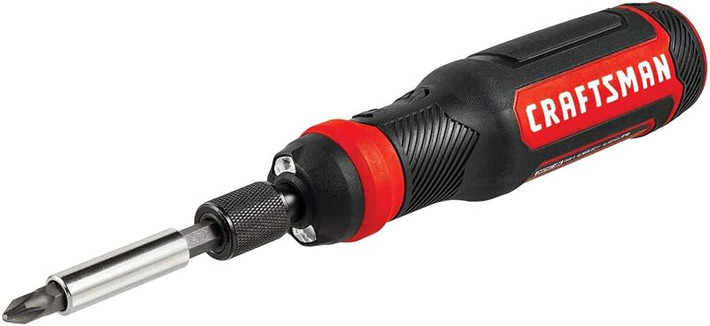 CRAFTSMAN Cordless Screwdriver, 4V, 8-Piece Set (CMHT66718B6)