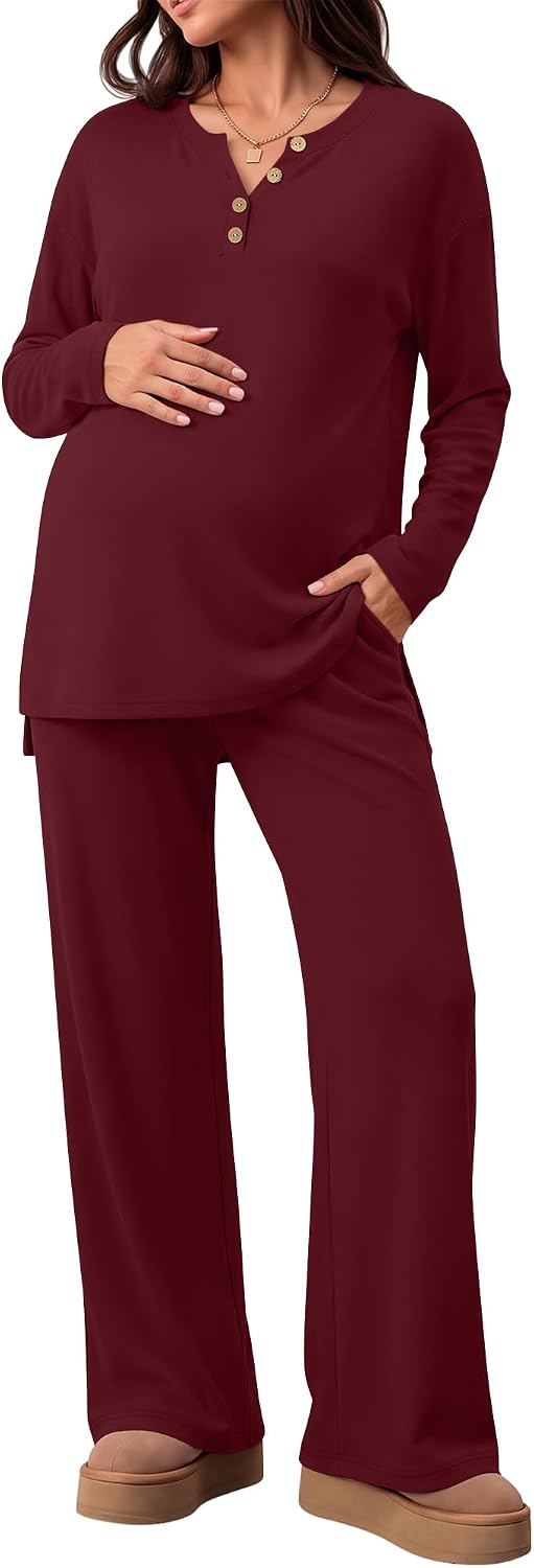 2 Piece Thermal Maternity Lounge Set