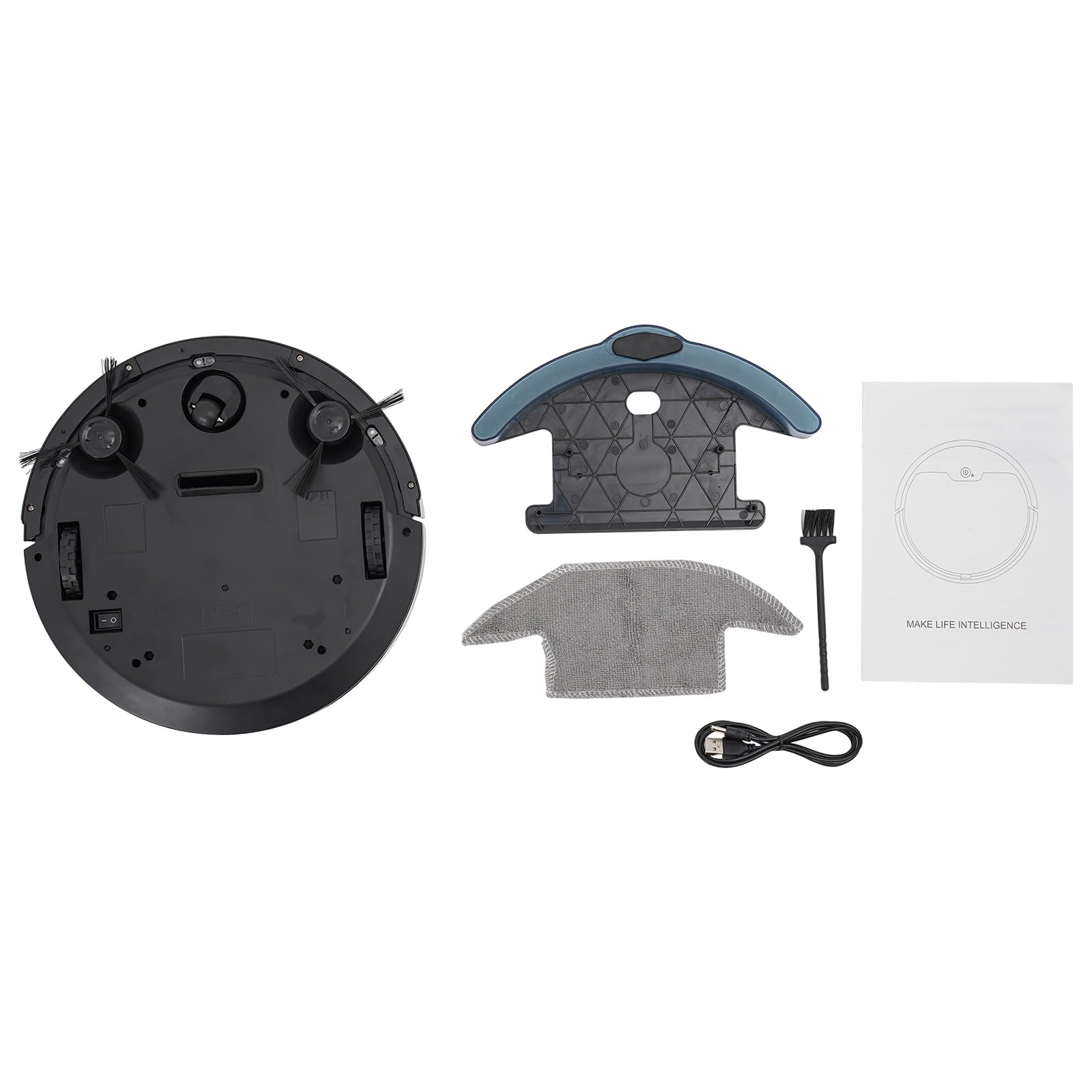 Robot aspirador con función de limpieza para robot aspirador robot limpiador alfombras Neutral Ob8S Max Sweeping Machine With Water Tank (Without Trademark) – Black Barredora Aspiradora Máquina de