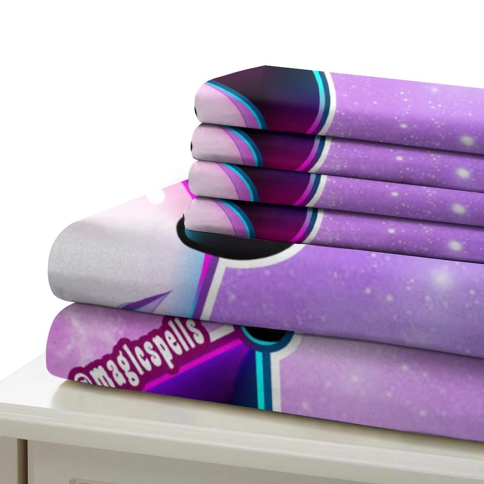 HOUKIG Rainbow Unicorn Dekbed Covers Quilt Cover Dekbedovertrek voor