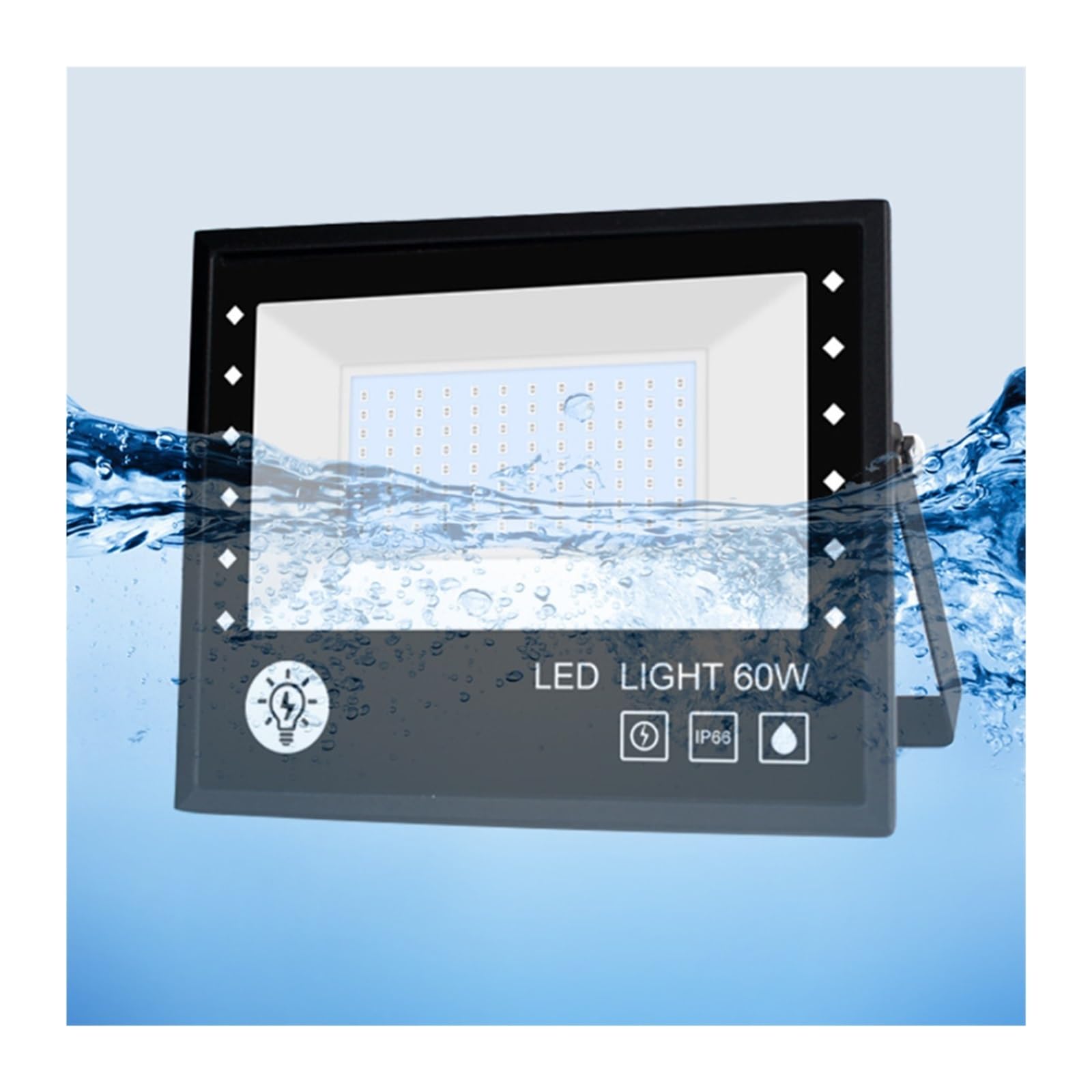 Naświetlacze LED, IP66 Wodoodporne Światło Halonowe UV Led Czarne Światło 395nm-405nm Żywica UV Światło Utwardzające Zewnętrzna Lampa Ultrafioletowa Na Imprezę Dekoracje Sceniczne Jasne światło Robocz