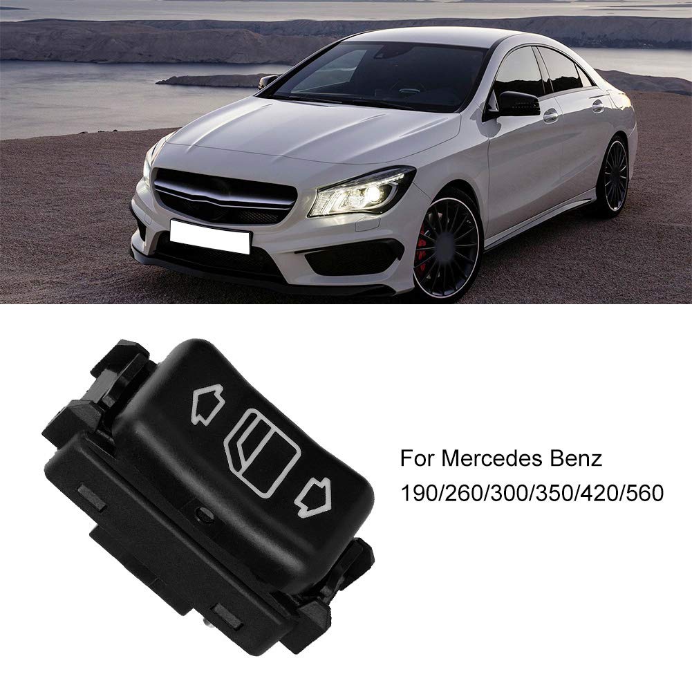 1248204610kz + Hlyjoon 1248204610KZ Interruttore di controllo alzacristalli per auto 1248204610 Interruttore singolo elettrico automatico Interruttore di controllo Pulsante per 190 260 300 350 420 560