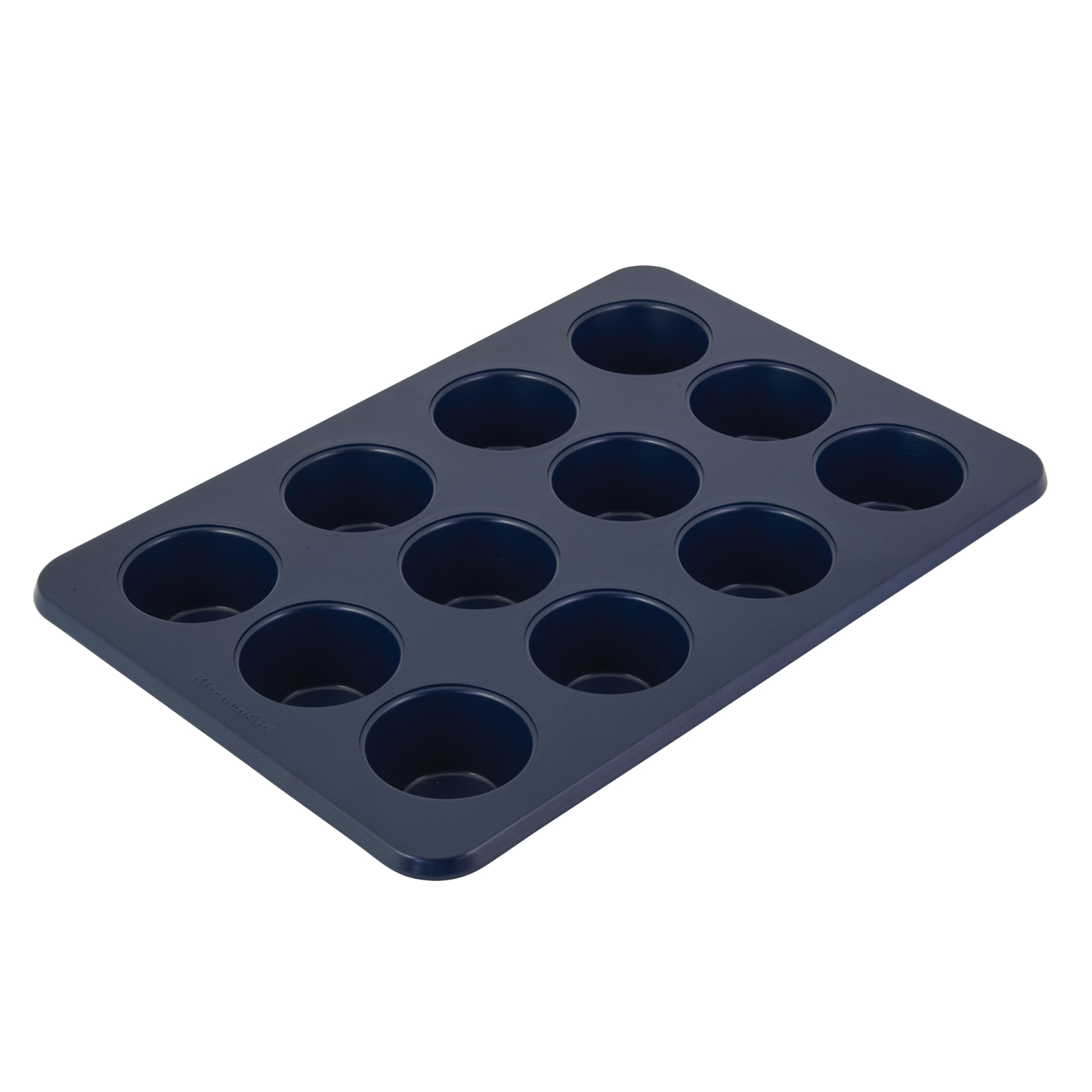 KitchenAid12-Cup Nonstick Aluminized Steel Muffin Pan, Ink Blue