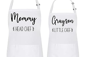 Personalized Matching Aprons - Adult & Child Set