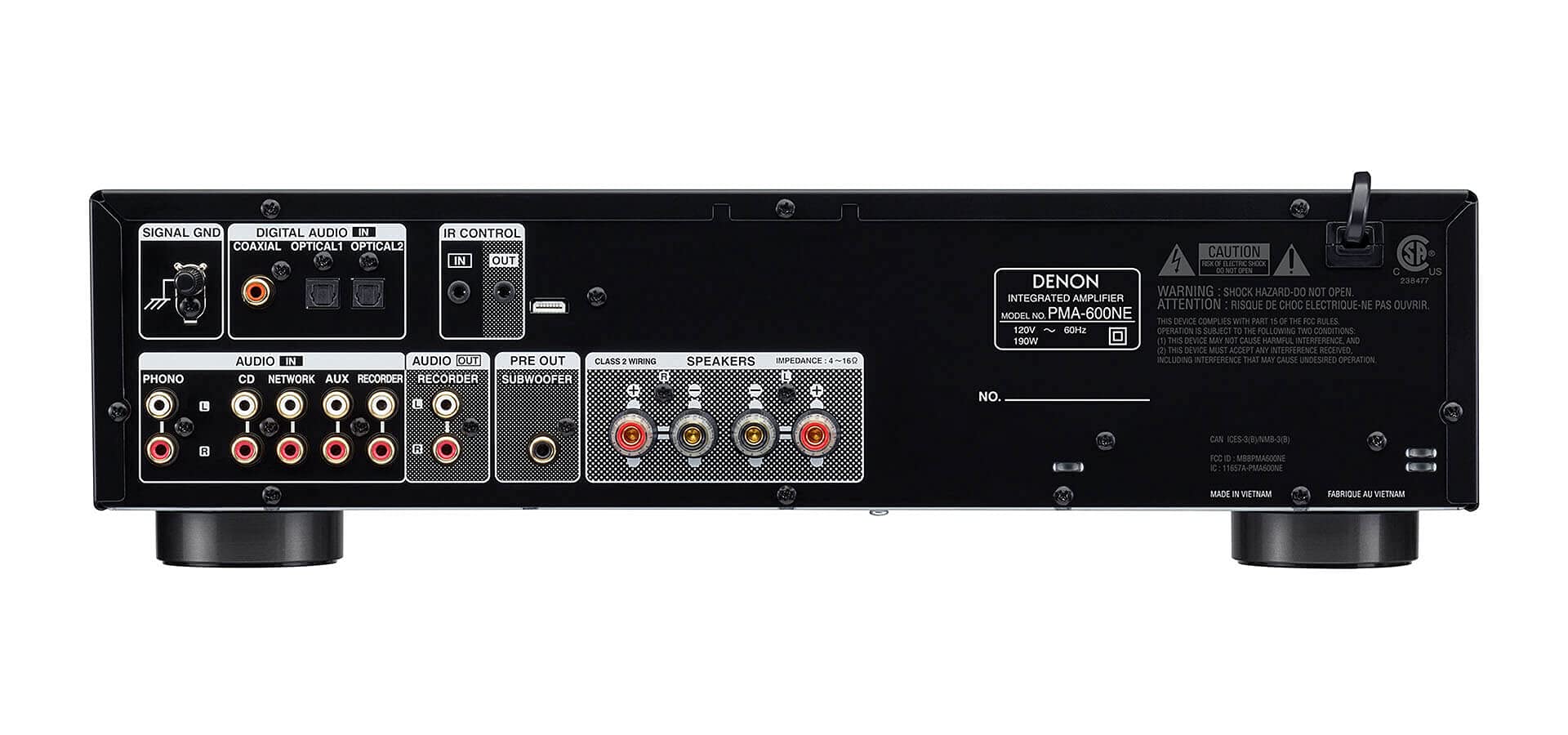 Amazon.co.jp: Denon PMA-600NE Amplificatore integrato, Nero