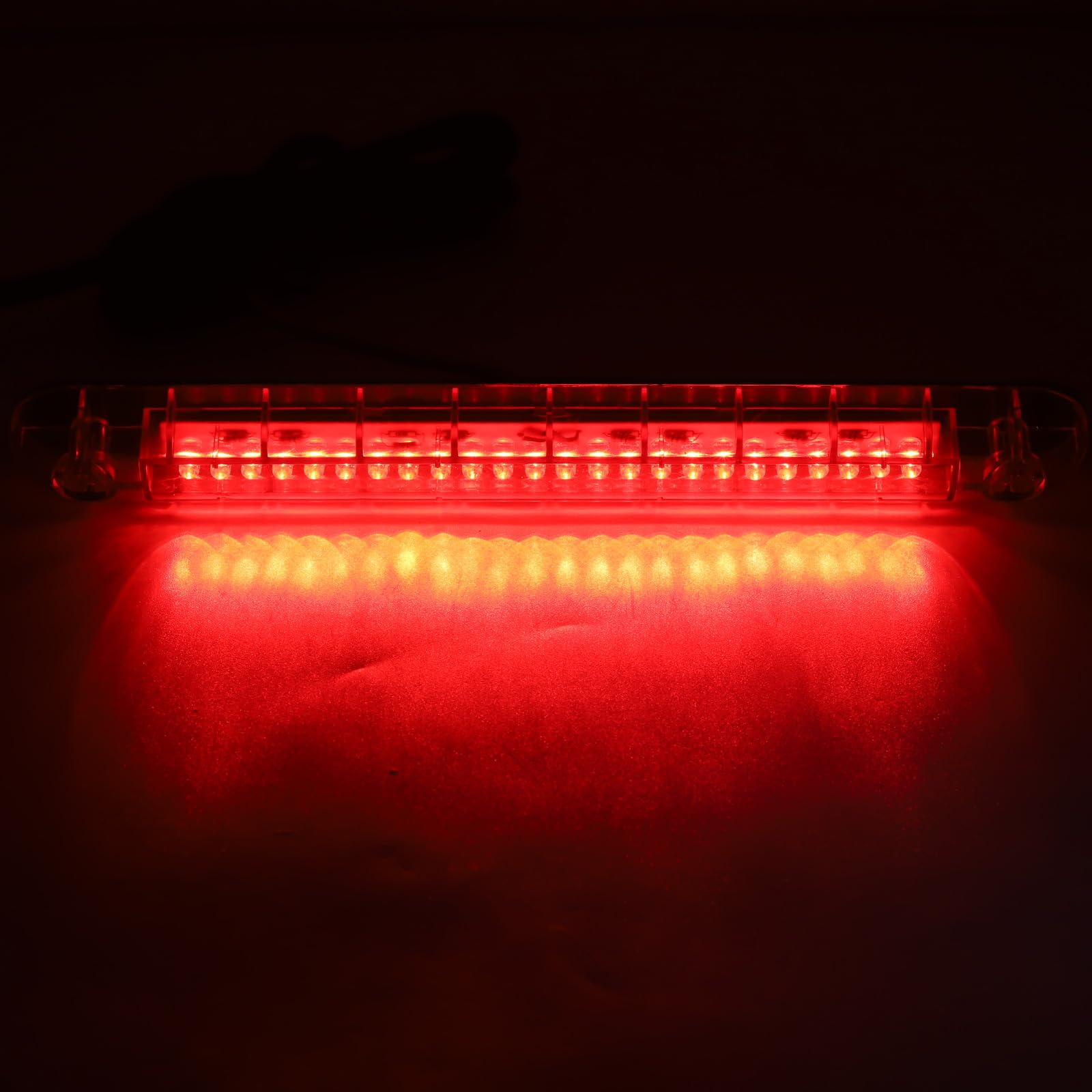Ygmyland High Level LED Brake Lamp - Universal Red, 24 LED, Car High Mount Third Brake Stop Tail Light, 1Pcs