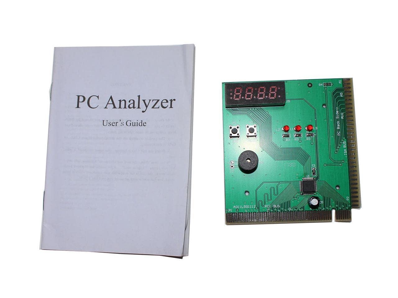 Nueva Computadora PCI Tarjeta Postal Placa Base LED 4 Dígitos Prueba De Diagnóstico PC Analizador Plástico Metal Jy23 19 Droship