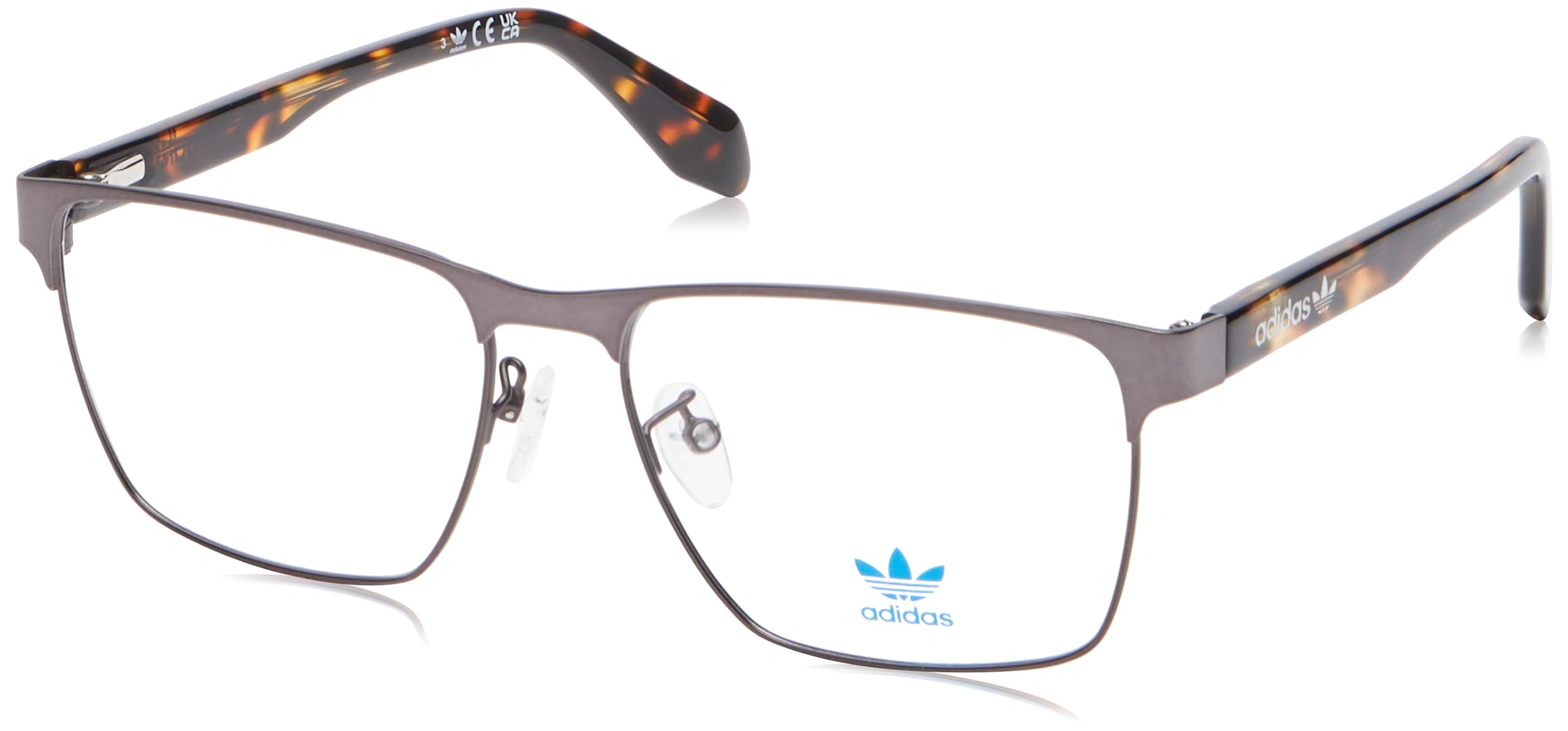 Gafas graduadas Adidas Originals OR5062 para hombre en color gris metalizado 5