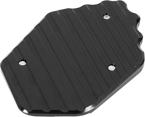 Miniatura 5 de F FIERCE CYCLE Soporte lateral para motocicleta, almohadilla para placa ampliadora, aleación de aluminio, color rojo para BMW R1200GS LC 2013-2018