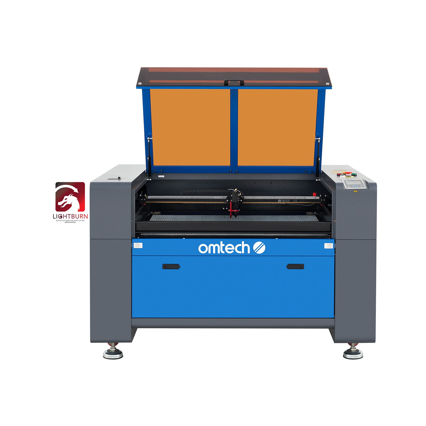 OMTech 80W CO2 Laser Engraver and Cutter with 24x35 Inch Auto Lift