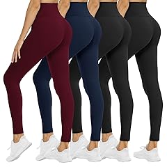 Black*2/Navy Blue/Wine Red, 4 Packs