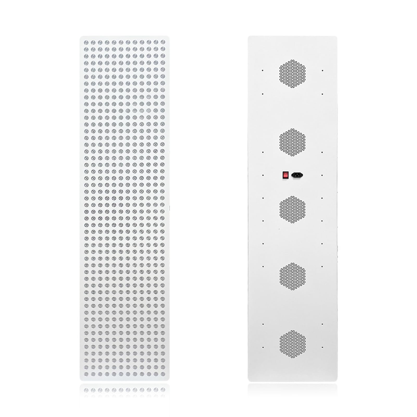 Urządzenie do terapii czerwonej światła dla całego ciała, 660 nm i 850 nm, 600 diod LED, panel LED kliniczny kliniczny w bliskiej podczerwieni dla pięknej skóry