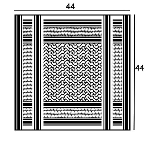 Cotton Shemagh Tactical Military Scarf Palestine Scarf for Men & Women2