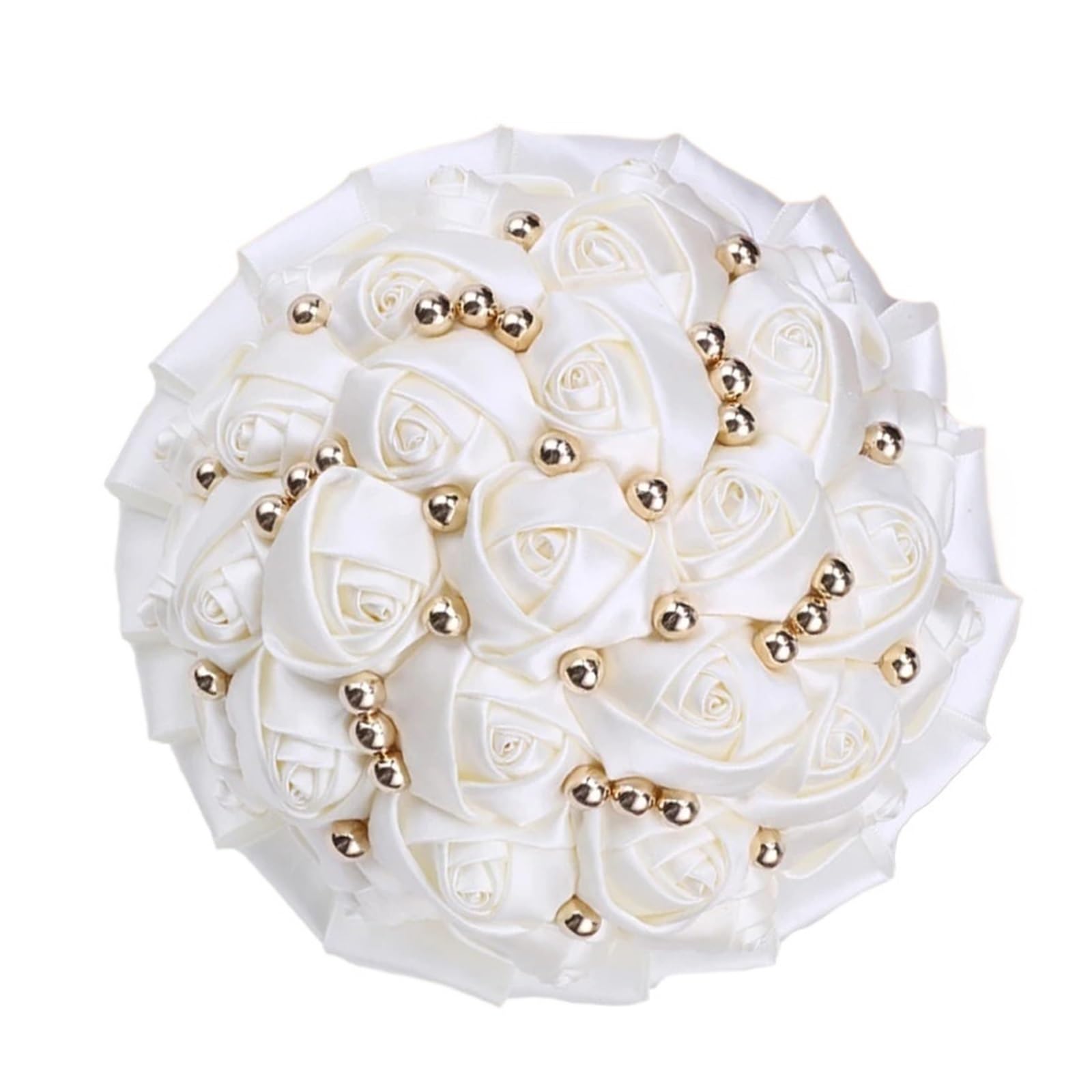 NDLHXKFRP Wedding bouquets for brides and bridesmaids, Artificial Wedding Bouquet Bridesmaid Multicolor Multiple Sizes(Sky Blue,18CM)