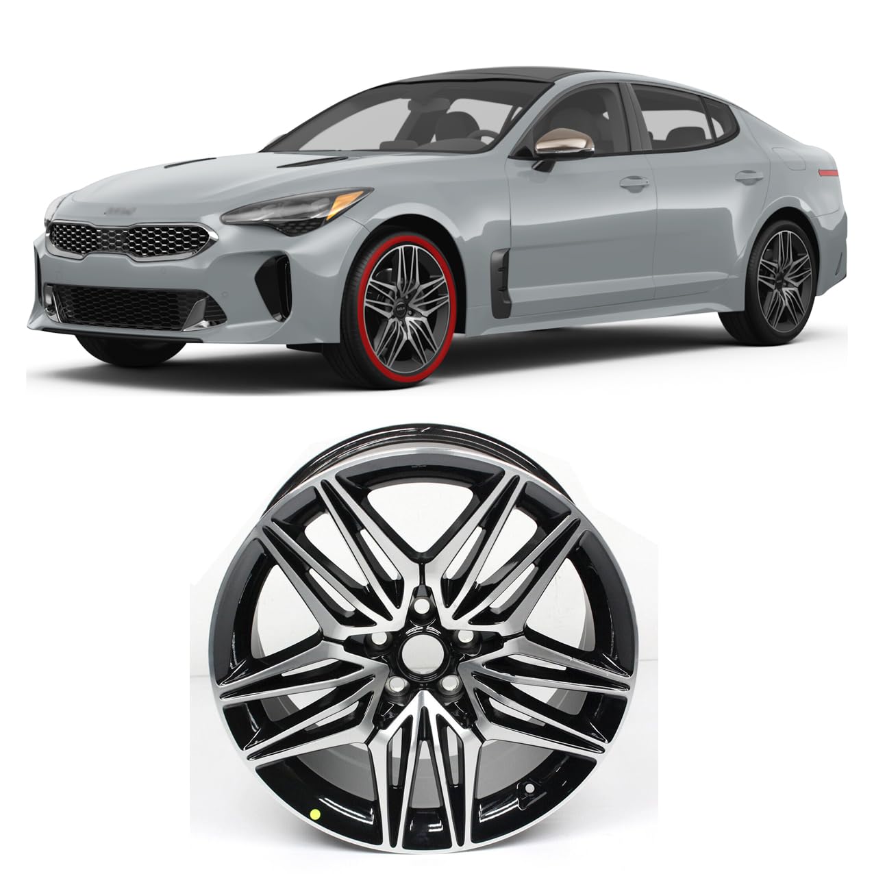 Amazon.com: Genuine OEM 52914-J5700 19 Inch Aluminum Wheel Assy