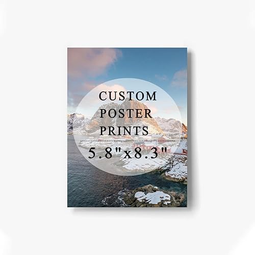 Miniatura 3 de Custom Poster For Wall,Custom Personalized Photo to Poster Printing, Create Your Own Posters with PhotoImage -5.8x8.3 Inch