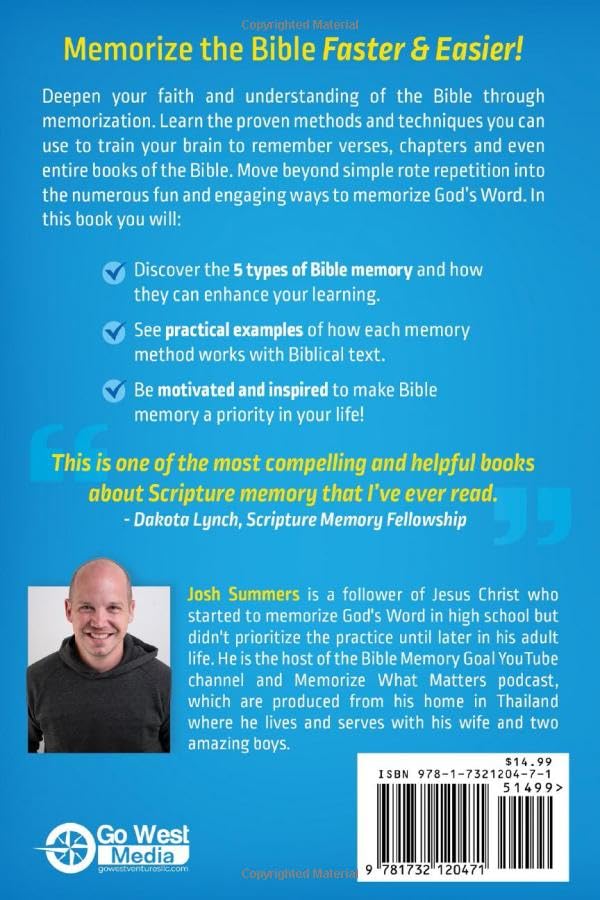 Image of Memorize What Matters: 12 Proven Strategies to Memorize the Bible