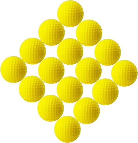 Pelotas de golf de práctica de espuma - Pelota de entrenamiento de golf suave para interiores o exteriores