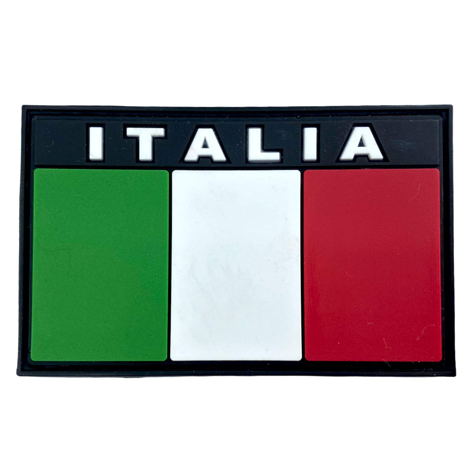Italia Italiano Bandiera Cosplay Airsoft PVC Fan Patch Morale Team Toppa