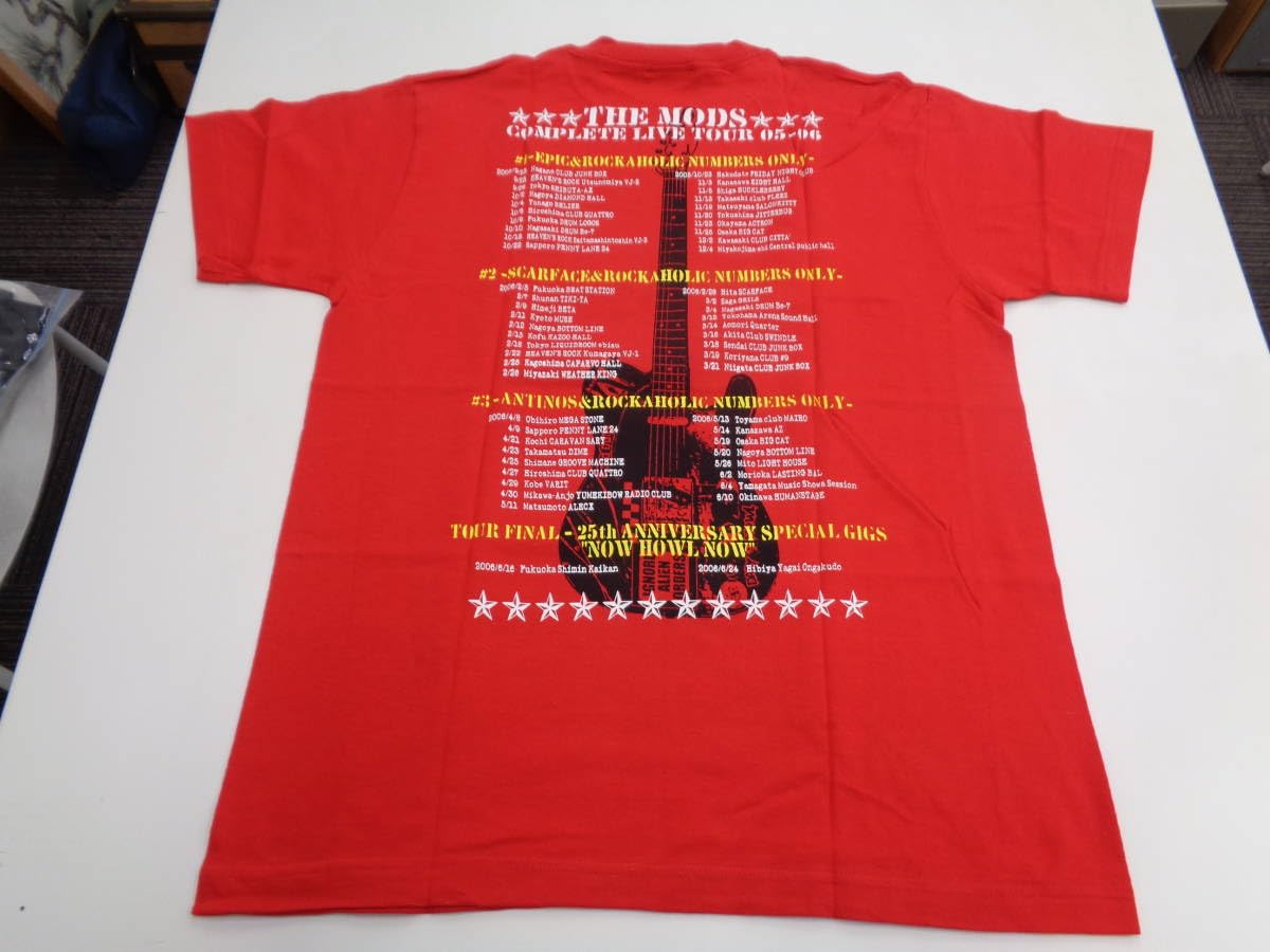 Amazon.co.jp: THE MODS ザ モッズ オリジナルTシャツ ライヴツアーT 