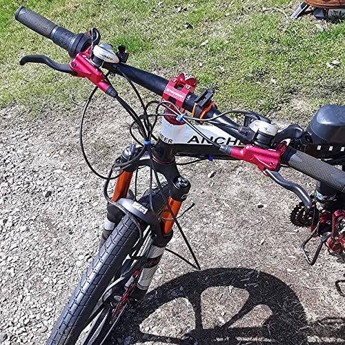 Teyssor 31.8 Stem 45Mm Bicycle Stems Mountain Bike Stem Short Handlebar Stem For Road Bike Mtb Bmx Cycling Fixie Gear (Black Red Blue Purple Gold Green) #TOP3