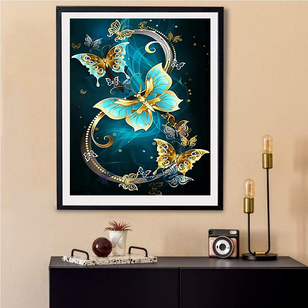 Diamond Painting Gouden Vlinders kopen? | GRATIS verzending