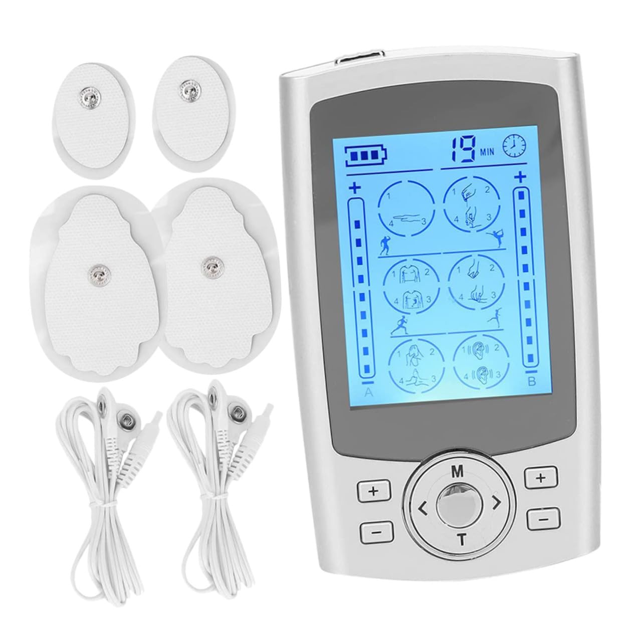 Masajeador Eléctrico Corporal de 24 Modos para Espalda y Hombros