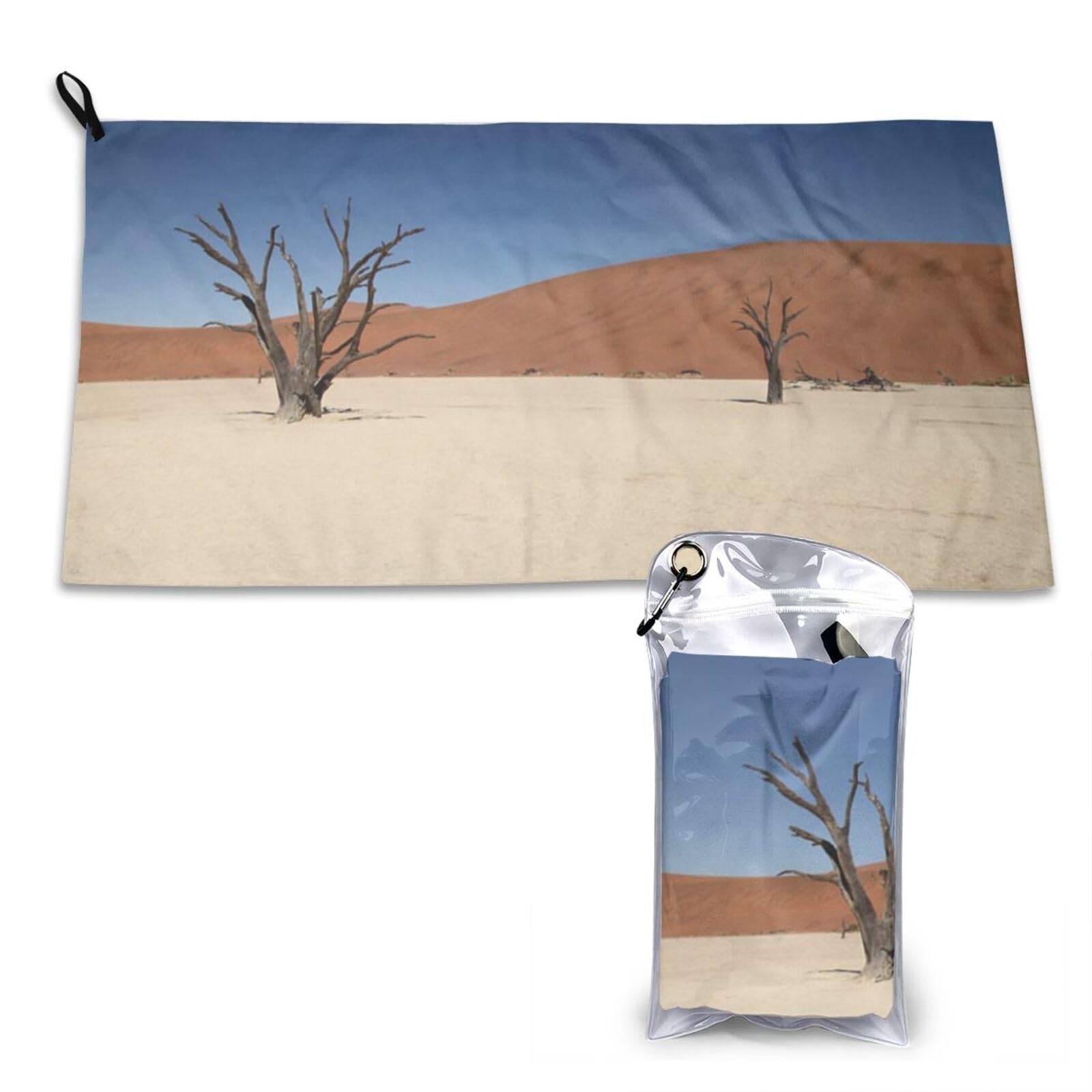 WXWJSHMGC Desert Plant Print Cooling Towel, Gym Towel,Cooling Towels For Neck, Soft Breathable Travel Cool Towel,Sports Towels For Gym,Camping