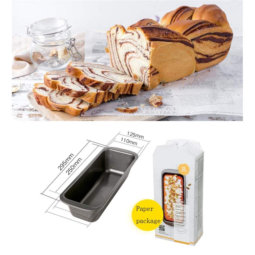 ZHANGXIAO Brotbackform, Kohlenstoffstahl Backenwerkzeuge Brot Kuchen Nicht Klebrig