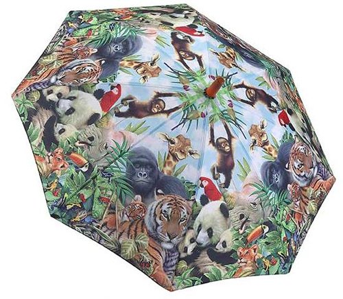 Galleria Animal Kingdom Children's Stick Umbrella
