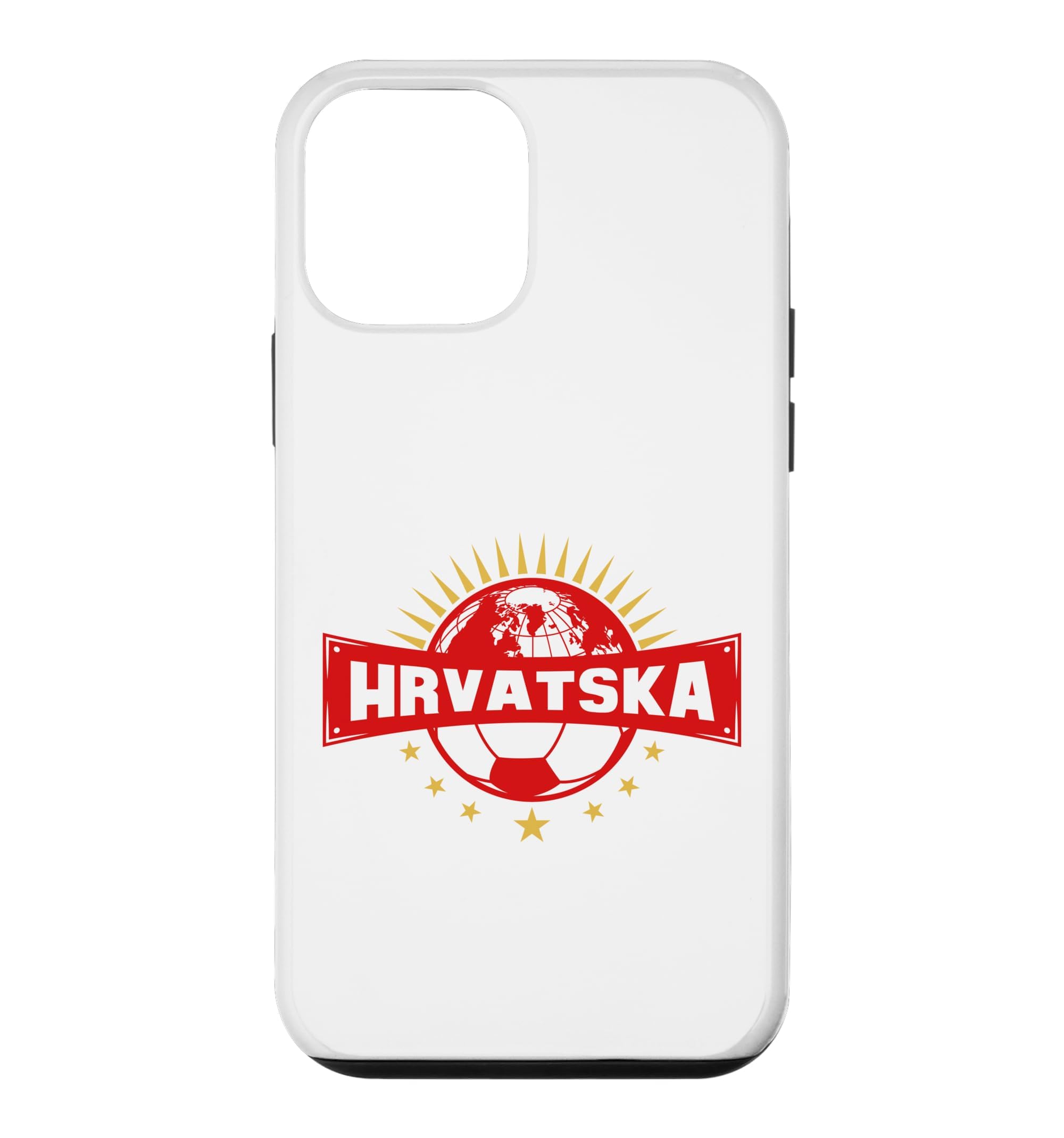 Croatia Globe Stars World Cup Football Case for iPhone 12 mini