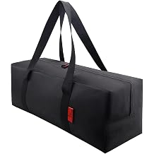 Extra Thick 24" Storage Bag Grill Tool Organizer Pro, BBQ Tool Heavy Duty Storage Bag, Double Layer 600D Oxford Cloth Waterproof 2x Thickness, Camping, Tailgating, BBQ Party Gift