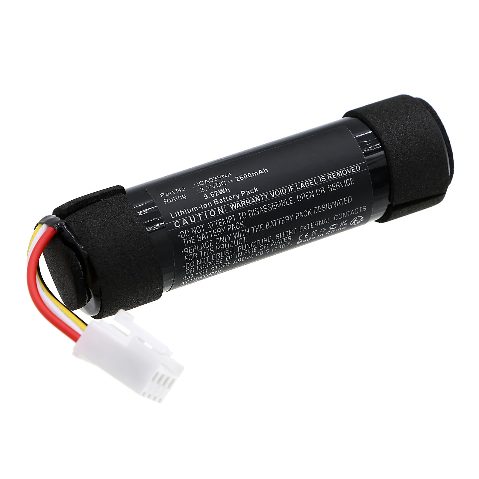 Synergy Digital Speaker Battery, Compatible with JBL DH036032CHM Speaker, (Li-ion, 3.7V, 2600mAh) Ultra High Capacity, Replacement for JBL DH036032CHM Battery