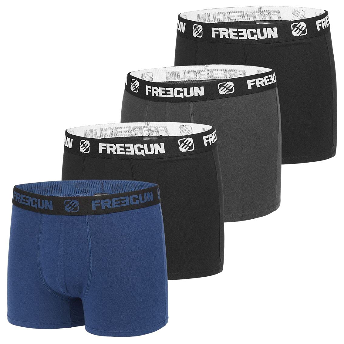 FREEGUNMen's Freegun Boxer Fg/1/Bcx4 Underwear (pack of 4)