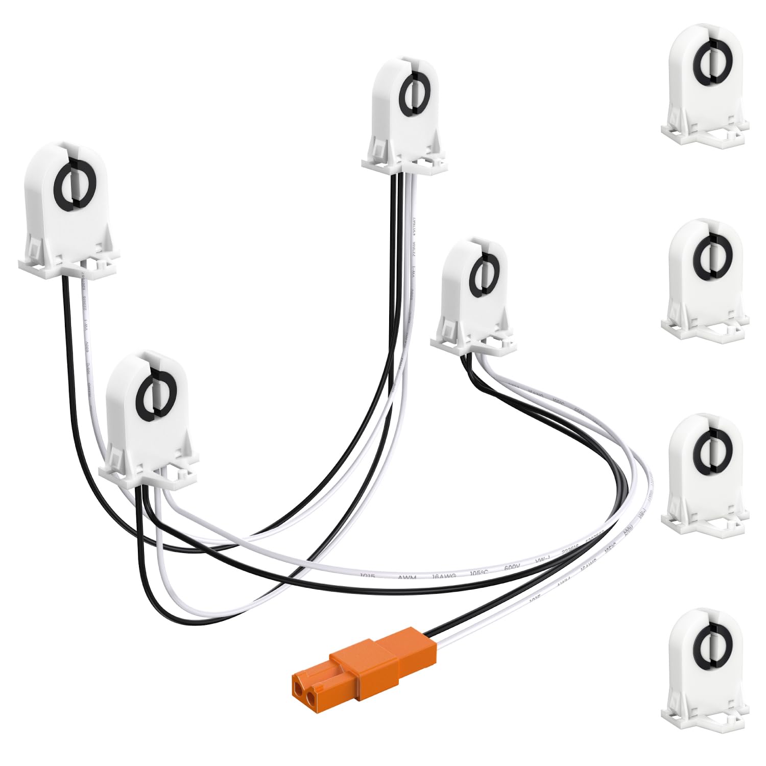 Sunco T8 Non-Shunted Tombstones for LED Fluorescent Tube